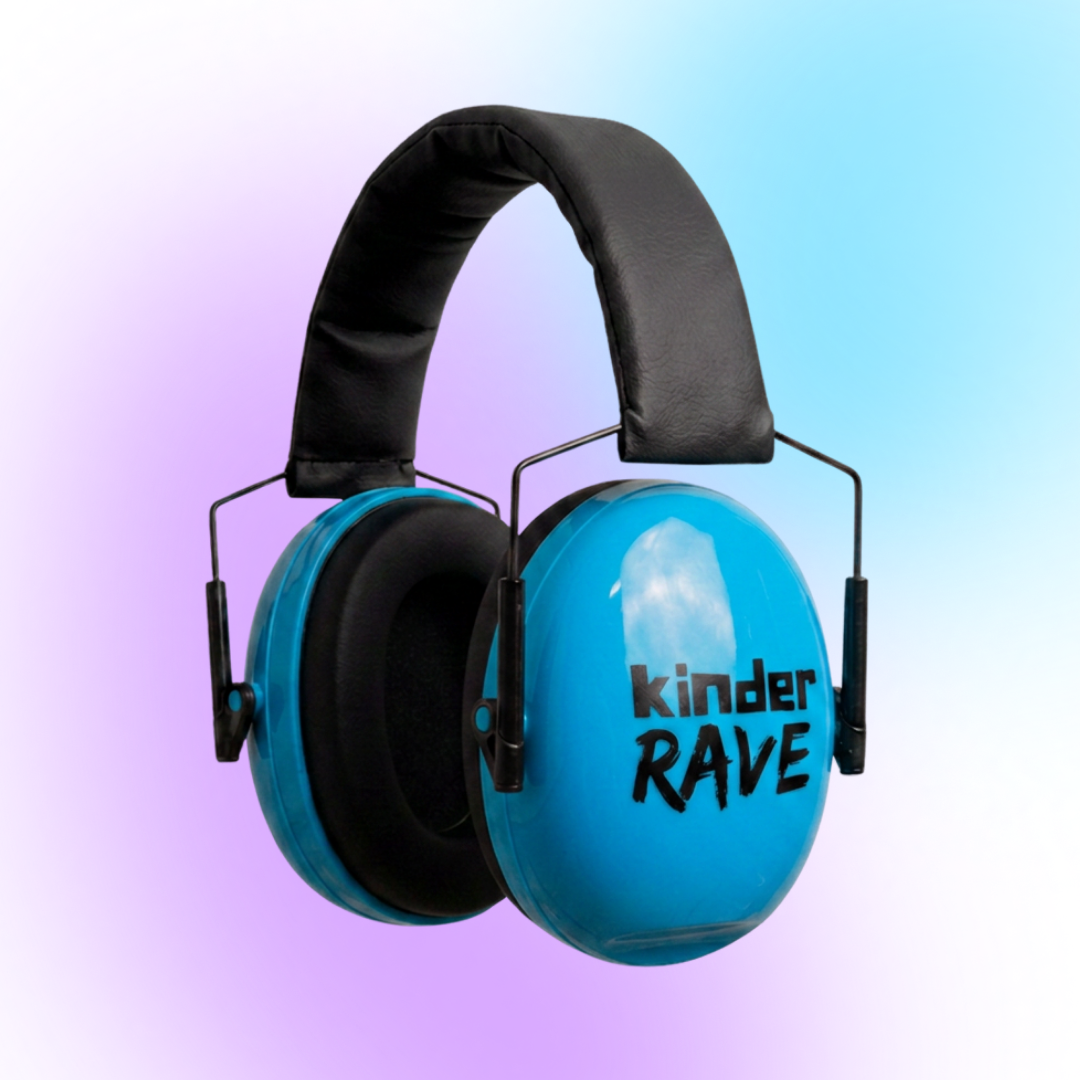 Kids Noise Cancelling Headphones by Kinder Rave