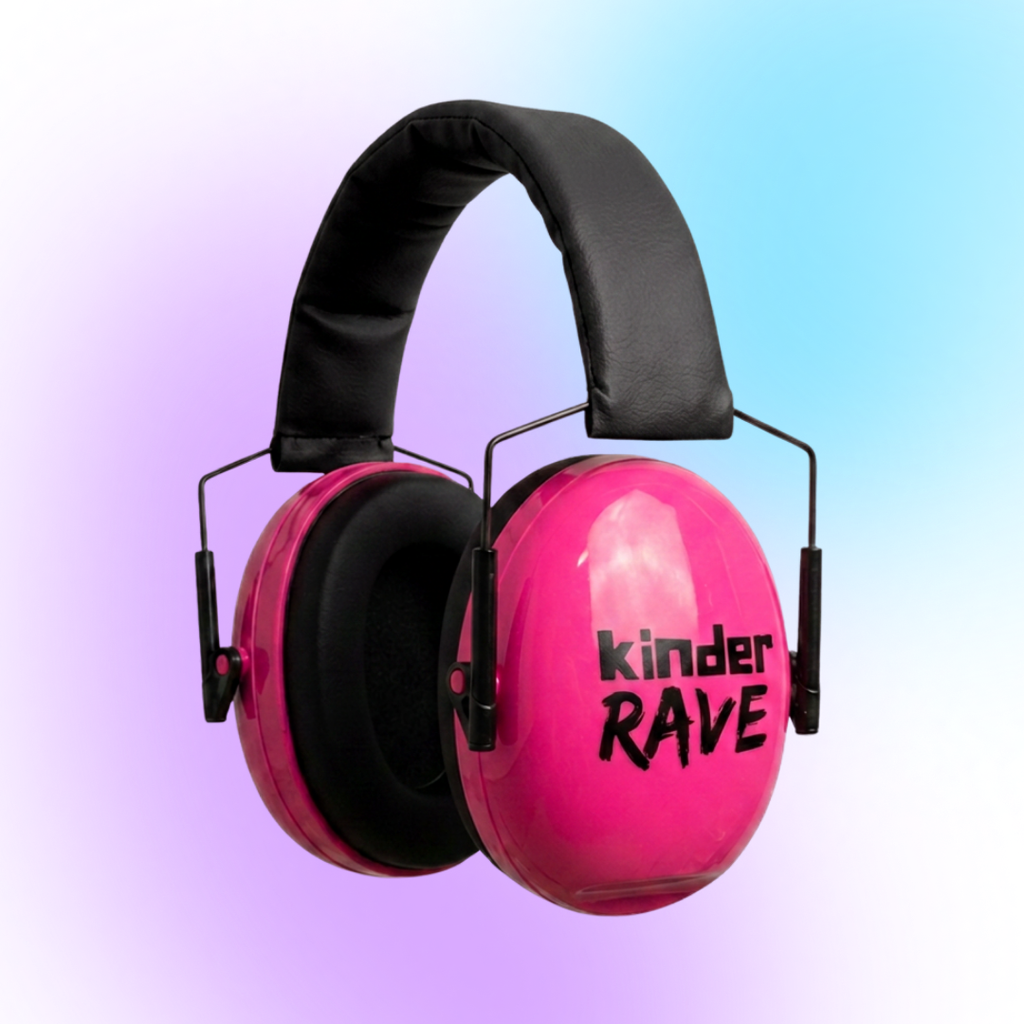 Kids Noise Cancelling Headphones by Kinder Rave