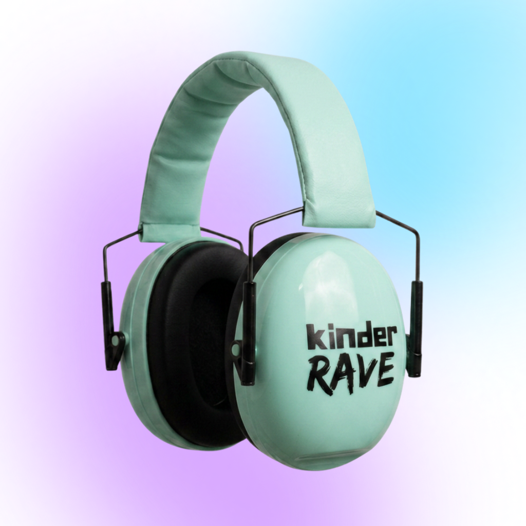 Kids Noise Cancelling Headphones by Kinder Rave